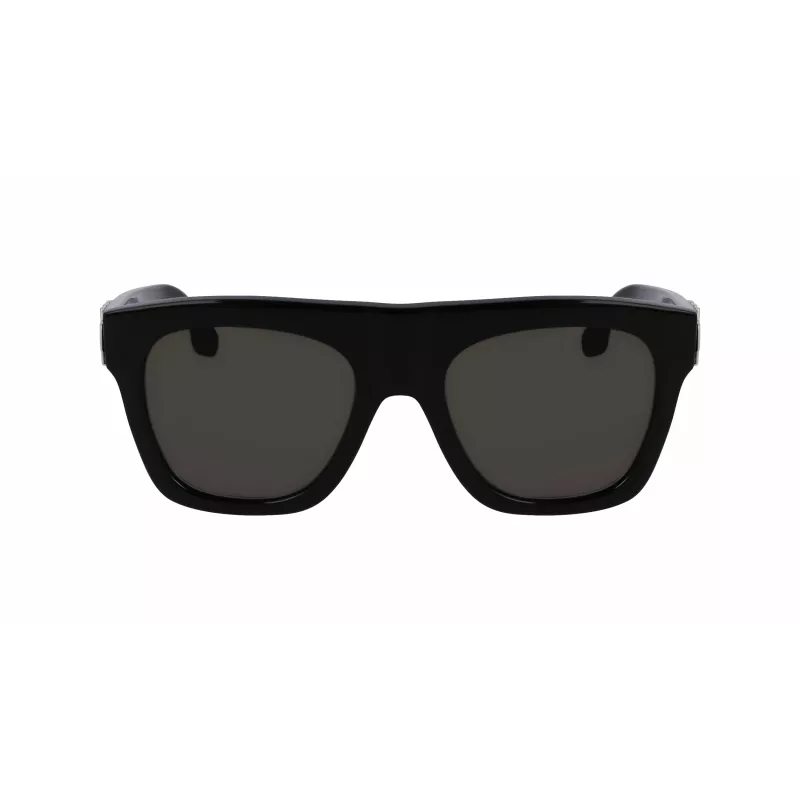 Victoria Beckham VB675S5220001 naisten aurinkolasit - musta asetaattikehys, harmaat polykarbonaattilinssit, 52 mm
