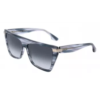 Victoria Beckham VB684S 5715035 naisten aurinkolasit, kulmikas, Havana ruskea liukuväri, 57 mm