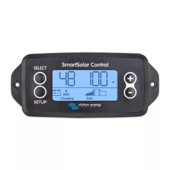 Victron Energy SmartSolar Control Screen - kaukonäyttö MPPT-lataussäätimelle, VE.Direct, LCD, asennus