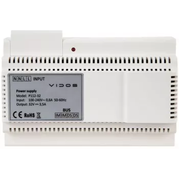 VIDOS 2IP P112-32 virtalähde 24V 2A DIN-kiskoon