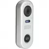 VIDOS DUO S1001 ovipuhelinasema – Full HD 1080p, 2-johtiminen, IP65, hopea/harmaa