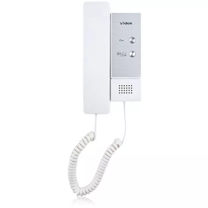 VIDOS DUO U1010 audio intercom handset - valkoinen