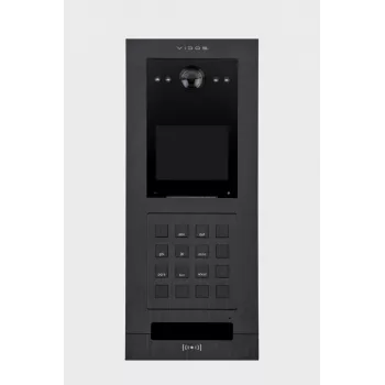 VIDOS IPX S110 ulkopaneeli - IP-video-oviasema 2MP-kameralla, PoE, IP65