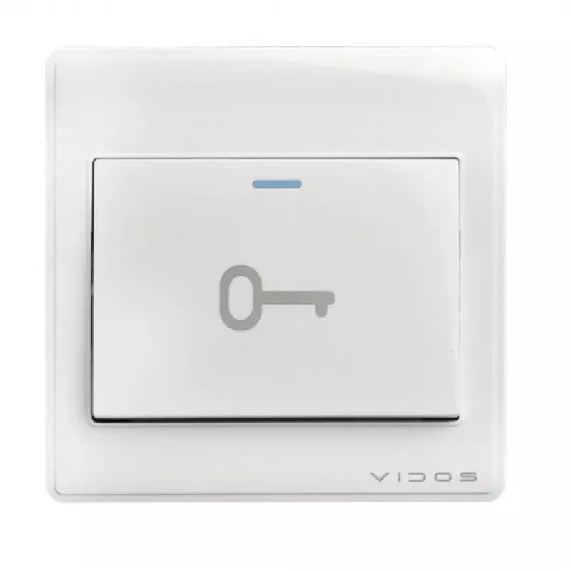 VIDOS OP07 Exit Button – ruostumaton teräs ovenavauspainike NO/NC-koskettimilla