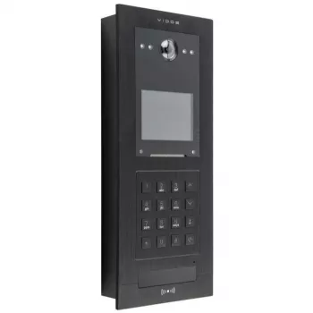 VIDOS S210 2IP video-oviasema, Full HD 1080p, RFID, Wi-Fi, hopea/harmaa