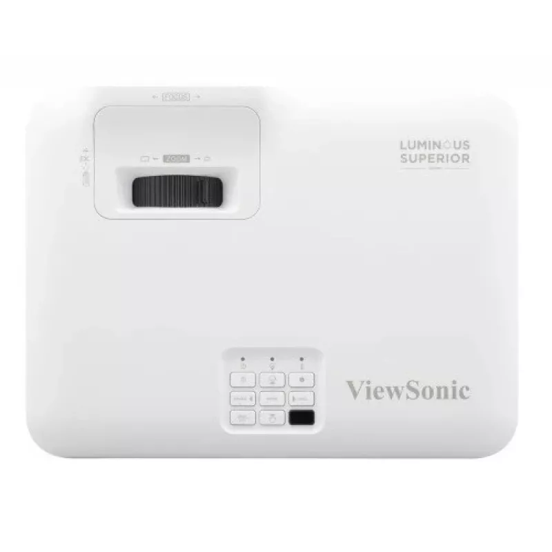 ViewSonic LSD400W laserprojektori WXGA 4000 ANSI lumenia lyhyt heittomatka