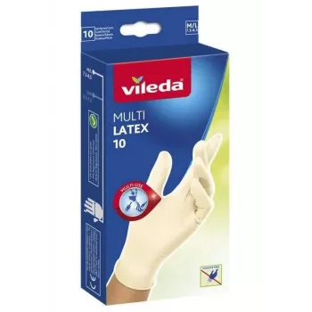 Vileda Natural Latex käsineet, koko M/L, 10 paria
