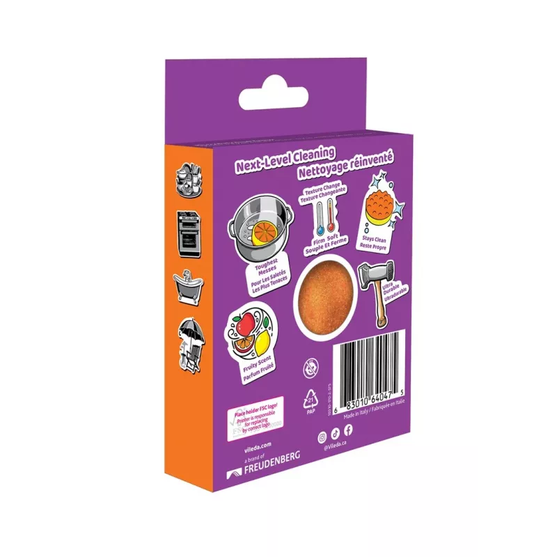 Vileda Punch Strong Orange hankaussieni, 1 kpl