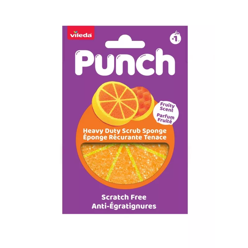 Vileda Punch Strong Orange hankaussieni, 1 kpl