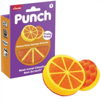 Vileda Punch Strong Orange hankaussieni, 1 kpl
