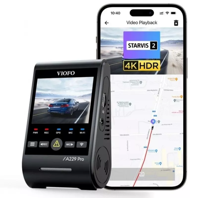 VIOFO A229 PRO 1CH-G GPS-autokamera