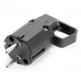 VIPLAST 325-05 yleis-Schuko-pistoke maadoituskoskettimella ja kahvalla, 16A 250V, IP20, musta
