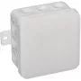 VIPLAST V5 Klik pinta-asennettava jakorasia, tyhjä, 12 läpivientiä, IP54, valkoinen, 75x75x41 mm, 035-01