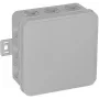 VIPLAST V7 Klik pinta-asennettava liitäntärasia, tyhjä, 12 kaapeliläpivientiä, harmaa, IP54, 100x100x41mm
