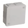 VIPLAST VP-22 pinta-asennettava jakorasia 6 läpivientiä IP55 valkoinen 86x86x40mm
