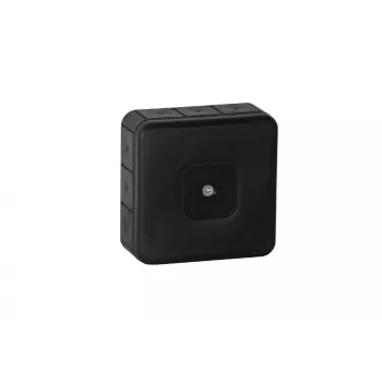 VIPLAST VP-31 pinta-asennettava tyhjä kotelo, 12 läpivientiaukkoa, IP55, musta, 85x85x37 mm