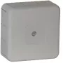 VIPLAST VP-31 pinta-asennettava jakorasia, 12 läpäisyaukkoa, harmaa, IP55, 85x85x37mm