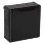 VIPLAST VP-51 pinta-asennettava tyhjä jakorasia, 12 kaapelin läpivientiä, IP55, musta, 118x118x46 mm, 051-05