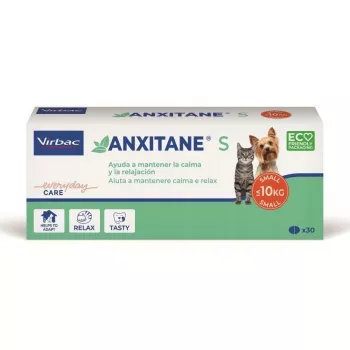 Virbac Anxitane 30 purutablettia koirille ja kissoille – L-teaniini rauhoittava lisäravinne