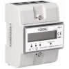 Virone EM-3 3-vaiheinen energiamittari, 80A, 3 moduulia, DIN-kisko TH-35mm