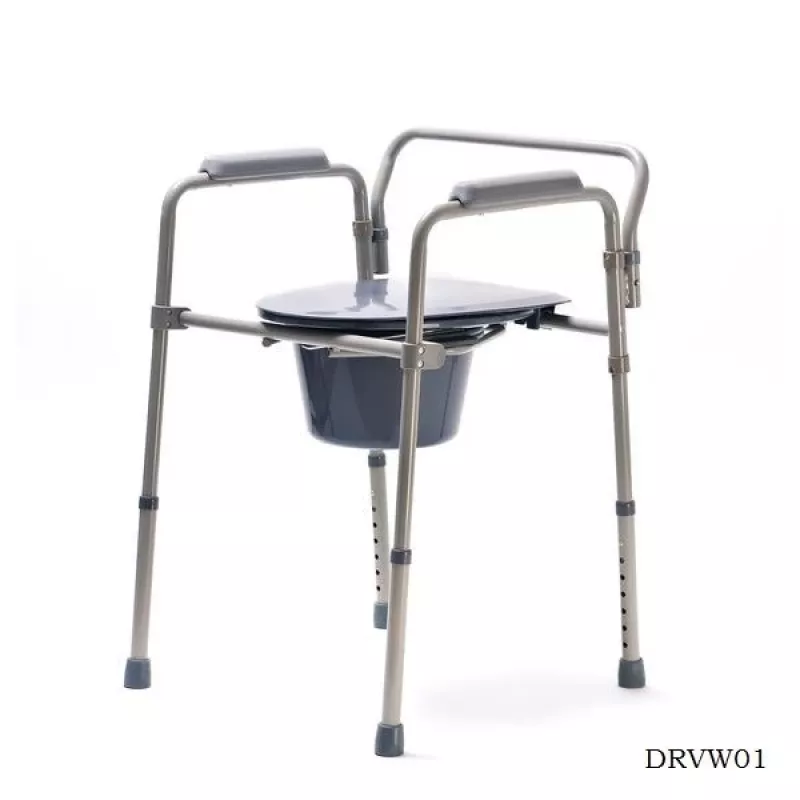 VITEA CARE MDH DRVW02 taitettava WC-tuoli korkeussäädöllä