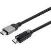 VIVOLINK USB-C-ruuvilla - USB-C-kaapeli 8m, Enterprise-testattu (PROUSBCMMS8)