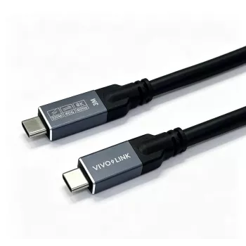 VIVOLINK USB-C–USB-C-kaapeli 3m, Enterprise-Tested (PROUSB4MM3)