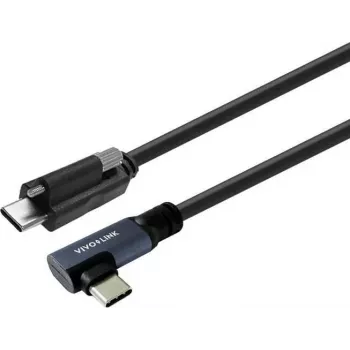 Vivolink USB-C - USB-C kaapeli, kulmaliitin, ammattikäyttöön (PROUSBCMMS8A)