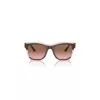 VOGUE VO5557S313614 naisten aurinkolasit - läpinäkyvän harmaat kehykset, tummanharmaat linssit, 54 mm
