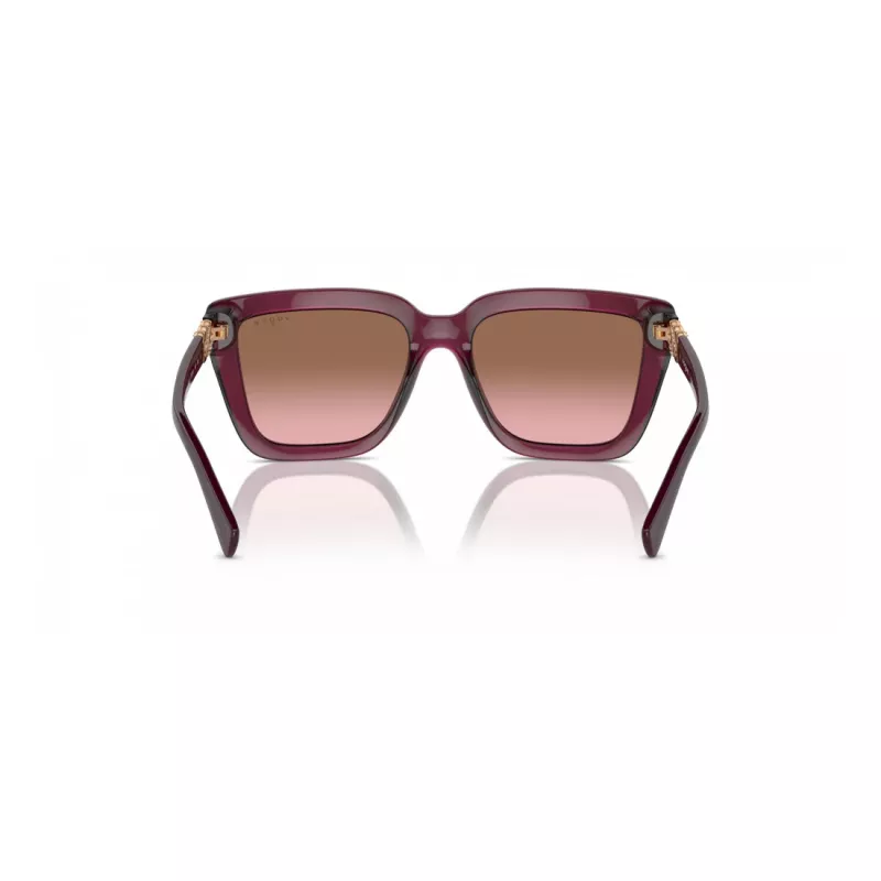 VOGUE VO5575SB29891 naisten suorakaiteen muotoiset aurinkolasit Havana ruskea gradient 55 mm