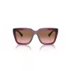 VOGUE VO5575SB29891 naisten suorakaiteen muotoiset aurinkolasit Havana ruskea gradient 55 mm