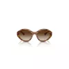 VOGUE VO5576SB15081 naisten cat-eye-aurinkolasit havanna ruskea liukuväri