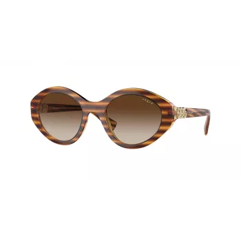 VOGUE VO5576SB15081 naisten cat-eye-aurinkolasit havanna ruskea liukuväri