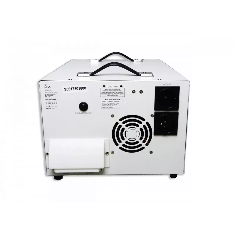 Volt Polska AVR Pro 10000VA 3 % servojännitteenvakain