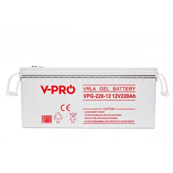 Volt Polska Gel VPRO Solar 12V 220Ah akku