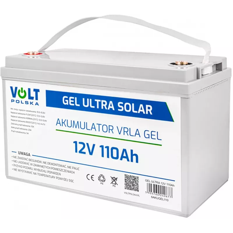 VOLT POLSKA GEL VPRO aurinkoakku 12V 110Ah