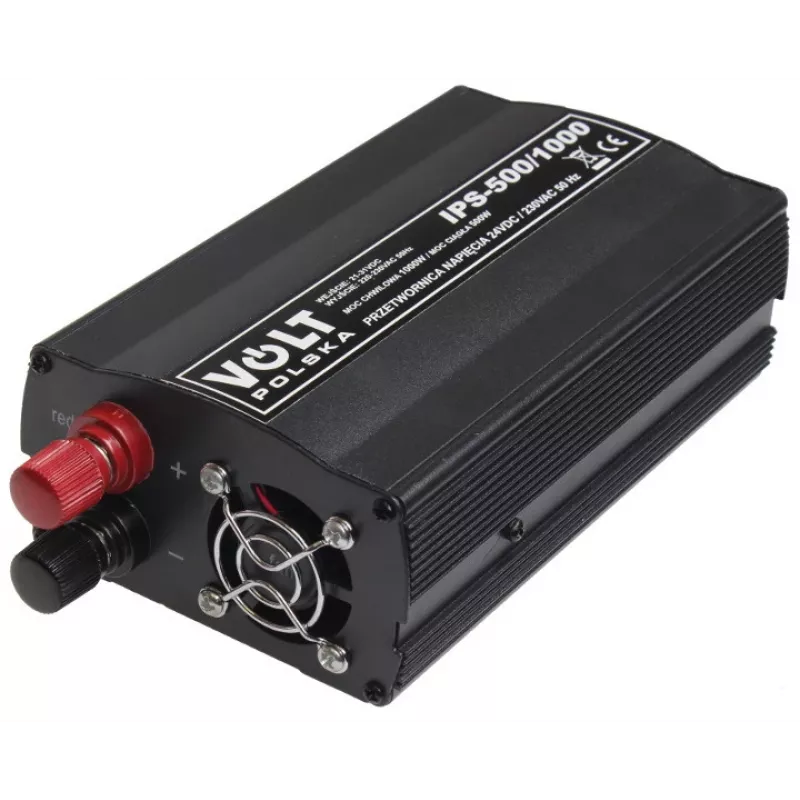 VOLT POLSKA IPS-500/1000 24V / 230V 500/1000 W vaihtosuuntaaja