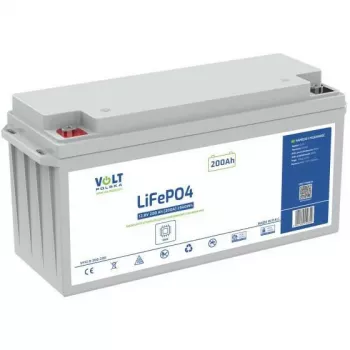 VOLT POLSKA litiumrauta-fosfaatti LiFePO4 akku 12,8V 200Ah 200A