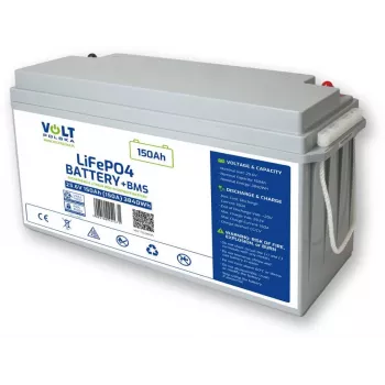 VOLT POLSKA litium-rautafosfaatti (LiFePO4) -akku 25.6V 150Ah 150A