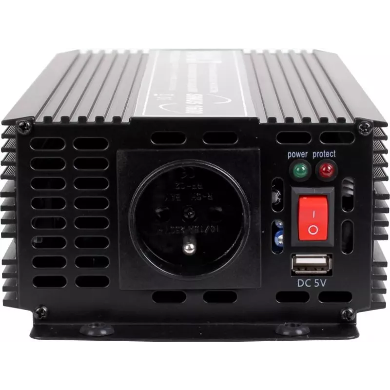 VOLT POLSKA puhdas siniaalto invertteri 1000/2000W 12V/230V