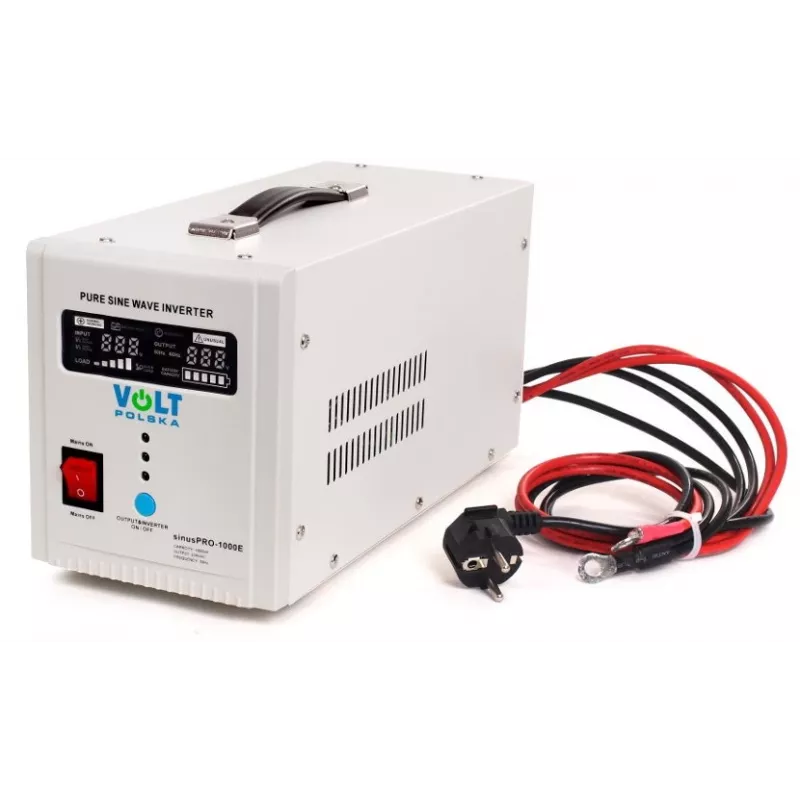 VOLT POLSKA SINUSPRO-1000E 12V 700/1000W vaihtosuuntaaja
