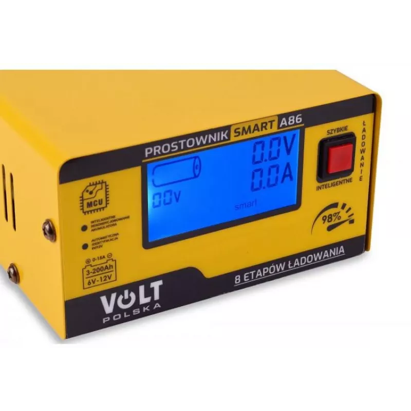 VOLT POLSKA Smart Volt -akkulaturi 6V/12V 15A - malli 29459