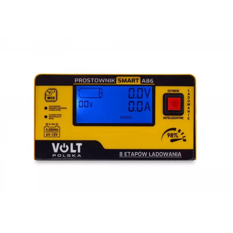 VOLT POLSKA Smart Volt -akkulaturi 6V/12V 15A - malli 29459