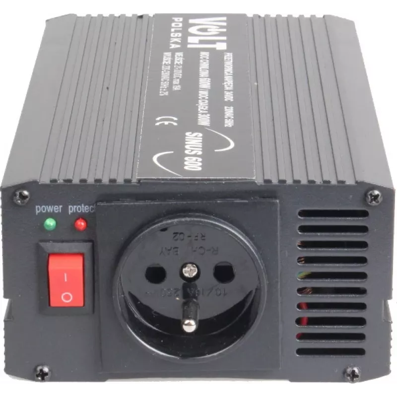 Volt Sinus 600 puhdas siniaalto invertteri 24V-230V 300W/600W