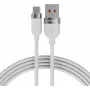 VOLTAGE VEKS66AC100WE USB-A – USB-C silikoni 66W PD pikalatauskaapeli 1m valkoinen