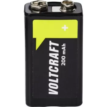 VOLTCRAFT 9 V paristo akku NiMH 200 mAh 8,4 V Ready to Use 1 kpl (VC-17665960)