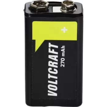 VOLTCRAFT 9 V paristo akku NiMH 270 mAh 8,4 V Ready to Use 1 kpl (VC-17665965)