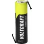 VOLTCRAFT AA akku NiMH 1,2 V 2300 mAh Z-juotoskorvakkeilla, suurvirta, käyttövalmis, 1 kpl:n pakkaus VC-17666050