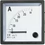 VOLTCRAFT AM-72X72/25A analoginen paneelimittari, liikkuvarautainen, 0-25 A AC, 72x72 mm, luokka 1.5