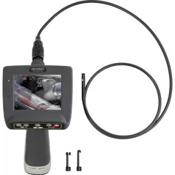 VOLTCRAFT BS-820 HD tarkastuskamera 5,5 mm anturilla, 1 m kaapelilla, 4,3 tuuman LCD-näytöllä, Full HD -tallennuksella